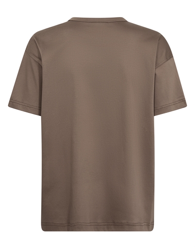 Mos Mosh - MMAina T-shirt - Coffee Quartz